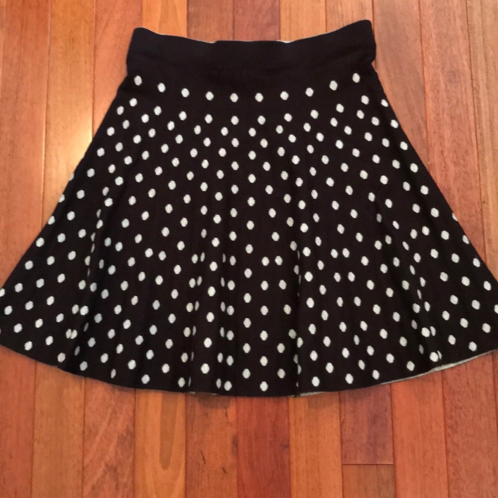 Bethany Mota polka dot skirt
